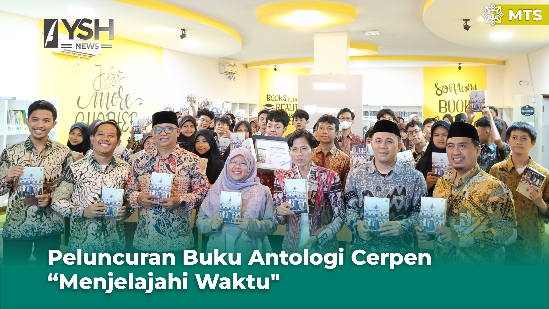 Peluncuran Buku Antologi Cerpen "Menjelajahi Waktu" 
